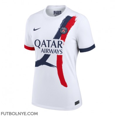 Camiseta Paris Saint-Germain Visitante Equipación para mujer 2024-25 manga corta Camiseta Paris Saint-Germain Visitante Equipación para mujer 2024-25 manga corta